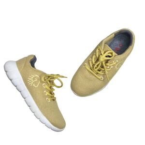 GIESSWEIN Women's Merino Runners Shoe Mustard Honey 36 US 5 Special Edition